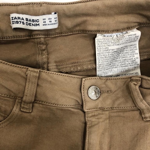 Zara Khakie Pants- women - Picture 4 of 5
